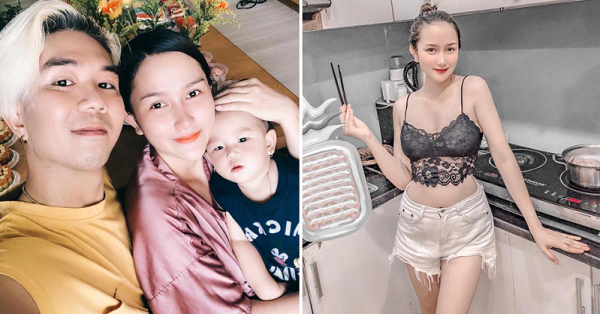 Vợ thứ ba của Khánh Đơn mang bầu tăng 30kg, chồng chụp một bức ảnh giận nguyên tuần