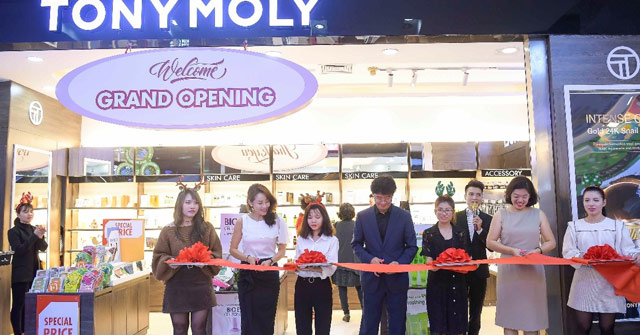 Hãng mỹ phẩm Hàn Quốc Tonymoly khai trương tại Big C Thăng Long và Aeon Mall Hà Đông