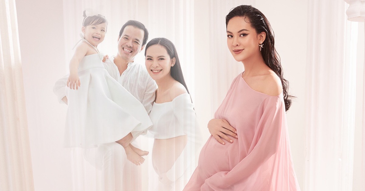 Mỹ nữ Phú Yên bỏ showbiz về sinh liền 2 con, chồng doanh nhân nổi tiếng thành "bà vú"