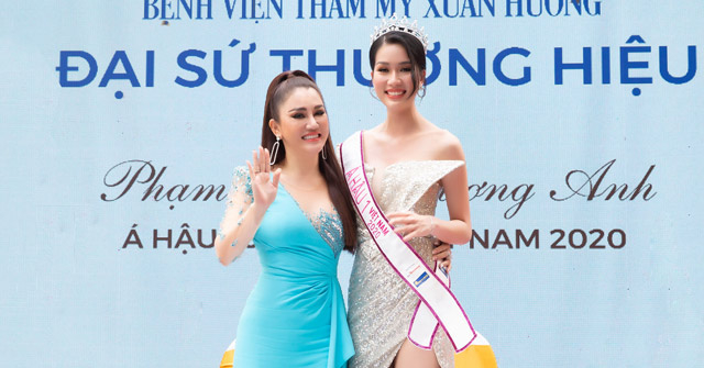 Công bố chính thức Á hậu Phạm Ngọc Phương Anh là đại sứ thương hiệu thẩm mỹ Xuân Hương