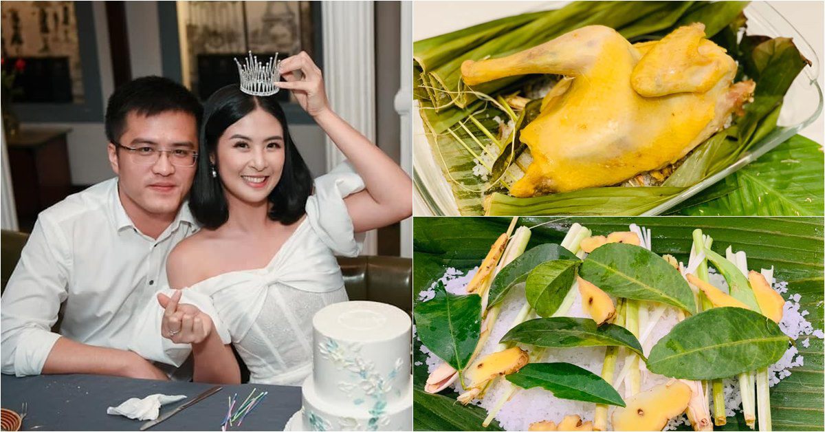 "Hoa hậu hoãn cưới chồng" xắn tay vào bếp làm món gà tuyệt phẩm, nhận hàng nghìn like