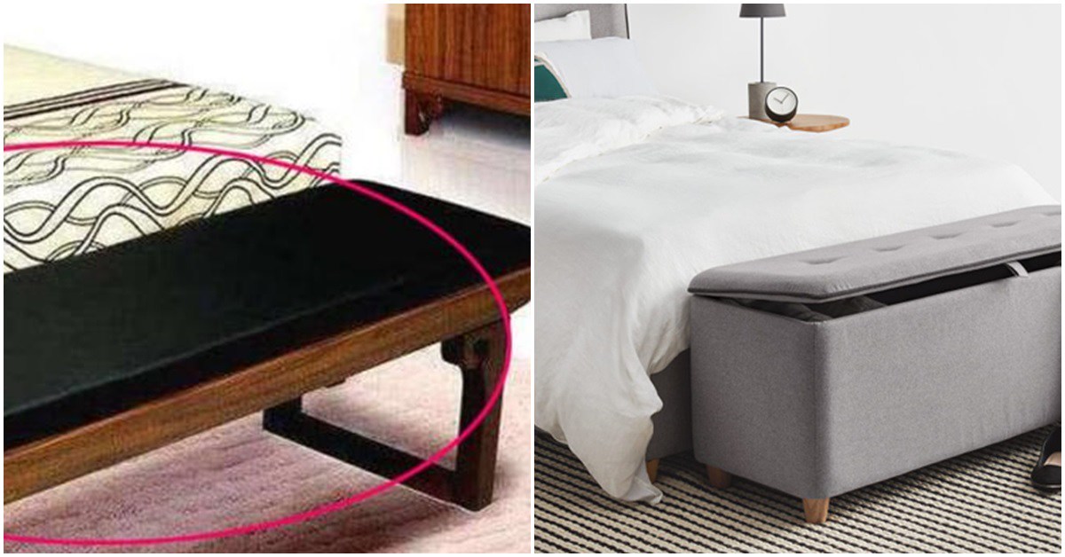 Công dụng đặc biệt của chiếc ghế đôn là gì? Tại sao nhiều người lại đặt nó ở cuối giường?