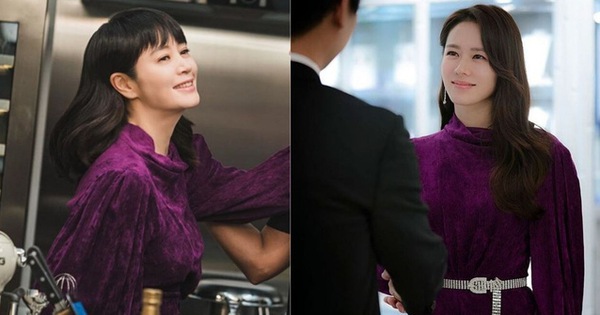 "Nữ hoàng sexy" Kim Hye Soo đụng váy với Son Ye Jin nhưng vì kiểu tóc nối siêu ẩu mà bị đàn em bỏ xa