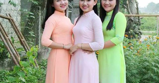 Bức ảnh 3 người phụ nữ mặc áo dài khiến dân mạng “hoa mắt” khi xác định đâu là mẹ đâu là con