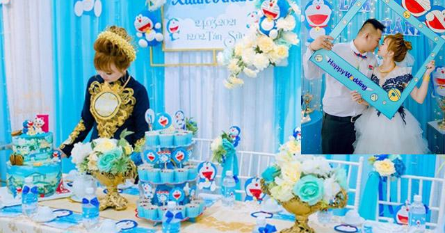 Clip: Cô dâu Bạc Liêu "cuồng" Doraemon tổ chức đám cưới cực lạ