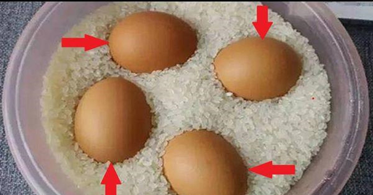 Đặt trứng vào thùng gạo có tác dụng thần kì, 99% chị em không biết