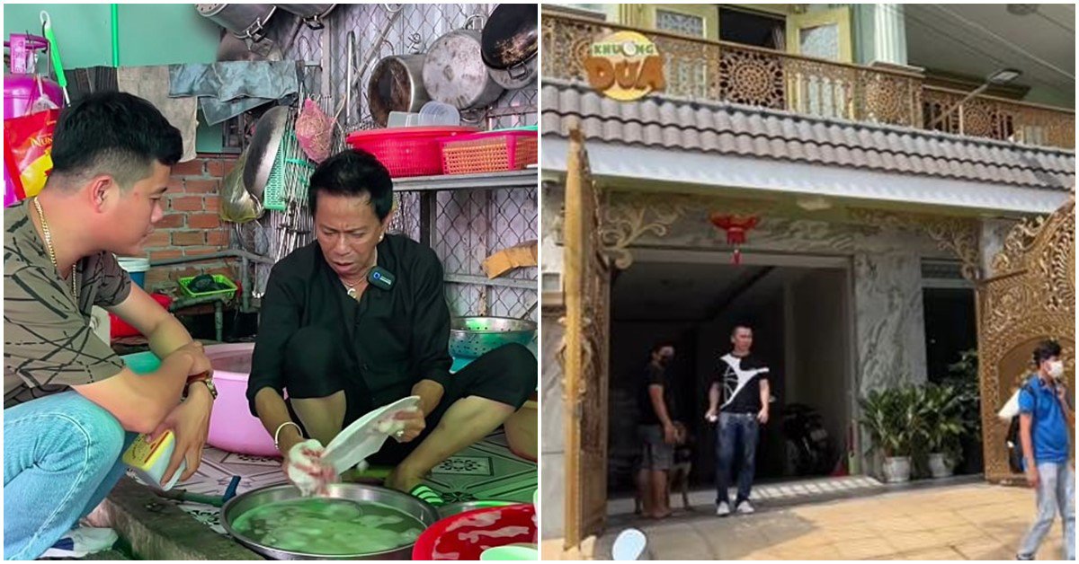 Danh hài Bảo Chung ở biệt thự "ngước nhìn mỏi cổ", nuôi 2 chú chó to canh giữ tài sản