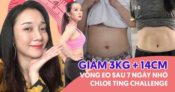 Cô nàng "người gầy, béo mỗi cái bụng" ở Quảng Ngãi giảm hẳn 3kg, 14cm vòng eo sau 7 ngày trải nghiệm Chloe Ting Challenge