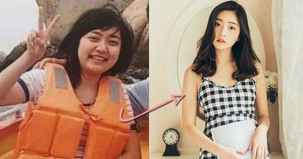 Màn lột xác ngoạn mục của gái xinh xứ Trung: giảm 10kg trong 1 năm, biến thành "nữ thần" được cả trường để ý
