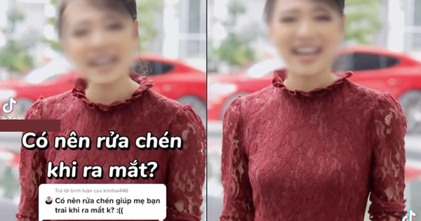 Cô gái tuyên bố "không cần rửa chén giúp mẹ bạn trai khi ra mắt" làm netizen cãi nhau dữ dội: Ủa thế cứ ngồi chơi à?