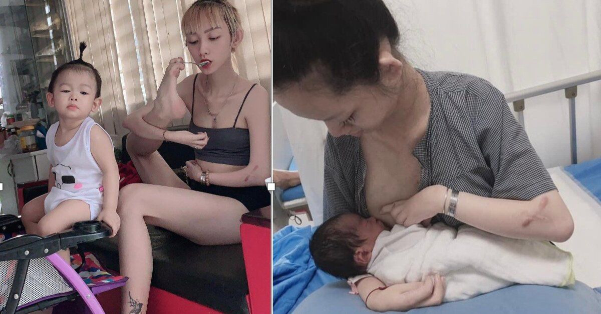 Cô gái Đà Lạt chia tay 4 tháng phát hiện mang bầu, đẻ xong chăm con bằng chân