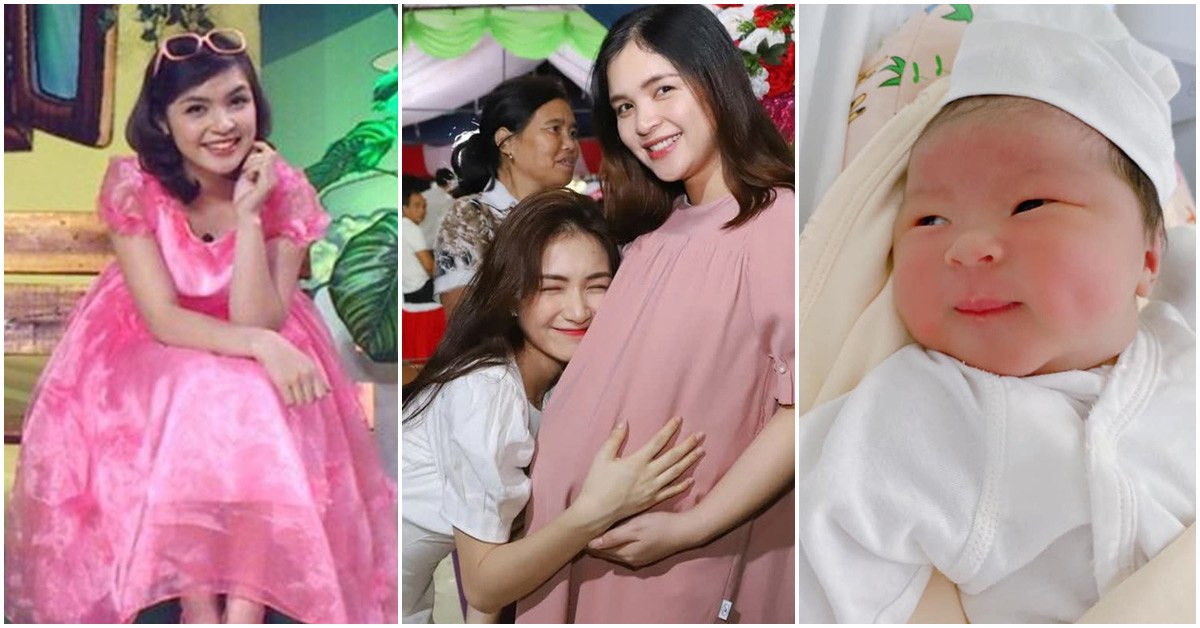 Chị gái là MC nổi tiếng của Hòa Minzy sinh con, bé ra đời có má lúm yêu hết nấc