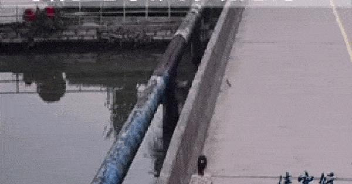 Mẹ bỏ con trên cầu rồi nhảy thẳng xuống dưới, hình ảnh camera ghi lại gây bàng hoàng