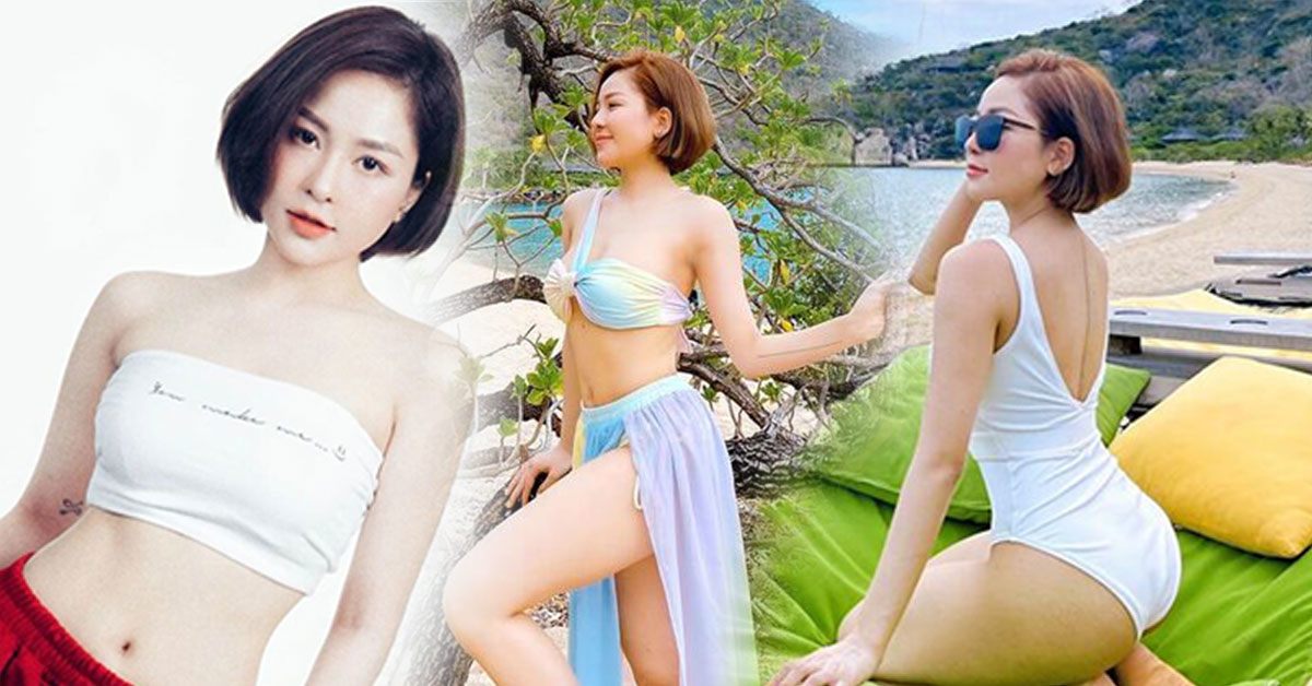 Du lịch một chuyến, hotgirl Trâm Anh cho lên sóng cả BST bikini gợi cảm, khoe trọn dáng nuột nà
