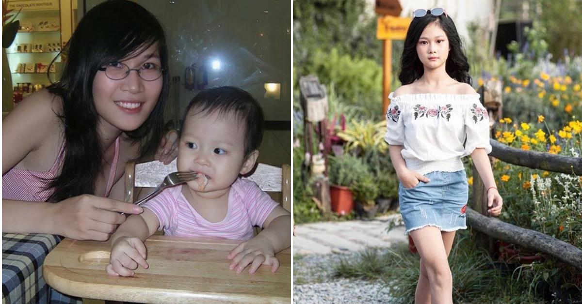 Mang bầu liều lĩnh, mẹ Hà Nội sinh con là siêu mẫu nhí, xinh đẹp nổi tiếng thế giới