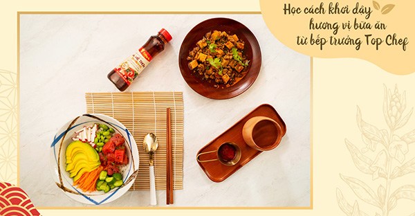 Tuyệt chiêu “nấu gì cũng ngon” với dầu gia vị từ bếp trưởng Cẩm Thiên Long