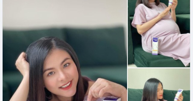 Ở tháng cuối thai kỳ, DV Vân Trang vẫn tranh thủ chia sẻ bí quyết chống rạn cho mẹ bầu