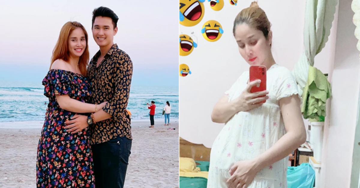 Sinh con sau 6 tháng tái hôn với chồng kém 9 tuổi, Thảo Trang mũm mĩm, cẩn giảm gần 30kg