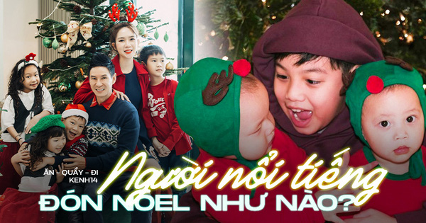 Các gia đình sao Việt khoe ảnh check-in chuẩn tinh thần Noel, hội quý tử - công chúa là đúng concept nhất!