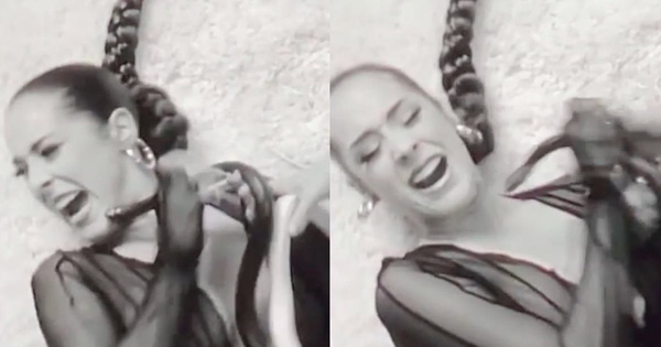 Góc thót tim: Nữ ca sĩ bị rắn lao đến cắn thẳng vào mặt khi đang quay MV!