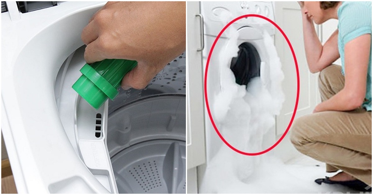 Đừng dùng bột giặt tay cho máy giặt kẻo biến đống tiền thành sắt vụn